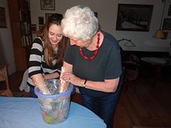 Beim Ausprobieren des Versuchs Wasserkraft