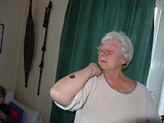 Beim Ausprobieren des Versuchs Ellenbogenmuenze